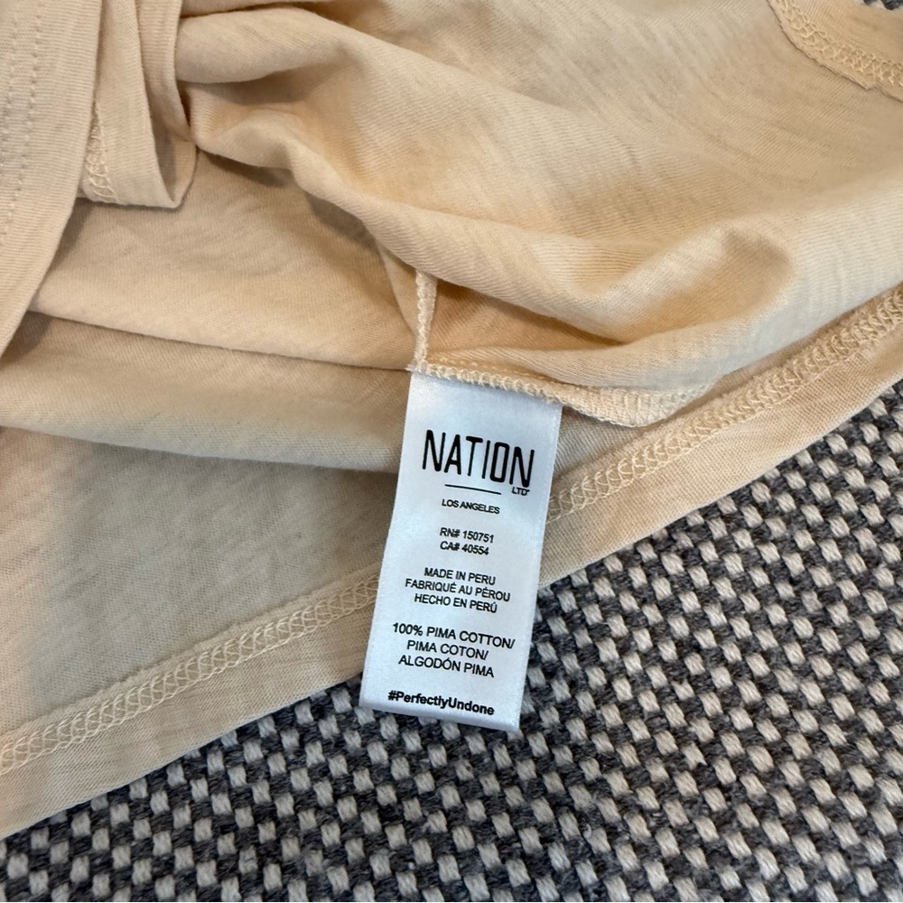 Nation LTD Sawyer Turtleneck Top size XS - Picture 7 of 9